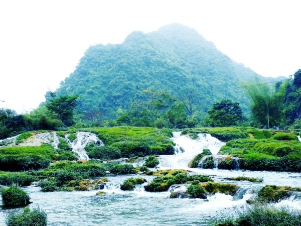 Cao Bang waterfall
