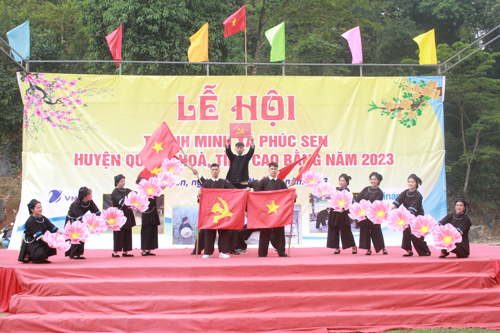 Tiết mục văn nghệ đặc sắc tại lễ hội Thanh Minh