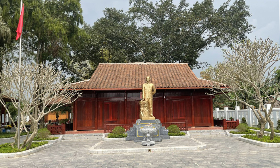 Địa điểm lưu niệm đồng chí Hoàng Đình Giong - địa chỉ giáo dục truyền thống cách mạng 