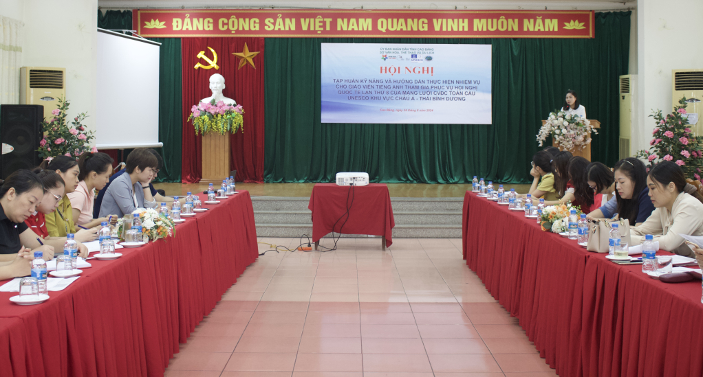 Các đại biểu dự lớp tập huấn.