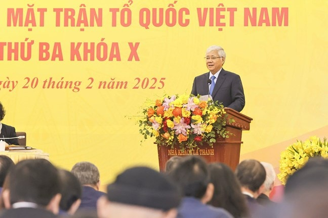 Khai mạc Hội nghị Ủy ban Trung ương MTTQ Việt Nam lần thứ ba khóa X