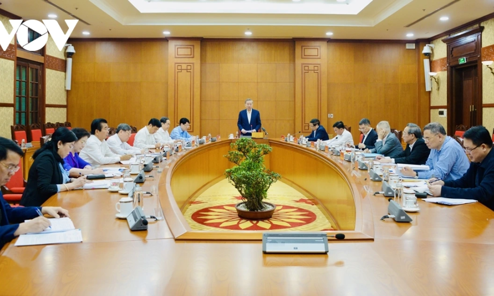 Tổng Bí thư Tô Lâm chủ trì phiên họp Tiểu ban Nhân sự Đại hội XIV của Đảng