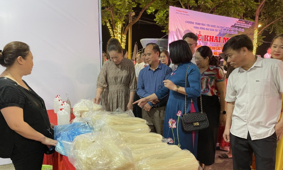 Khai mạc chuỗi phiên chợ giới thiệu, quảng bá sản phẩm vùng đồng bào dân tộc thiểu số và miền núi năm 2025