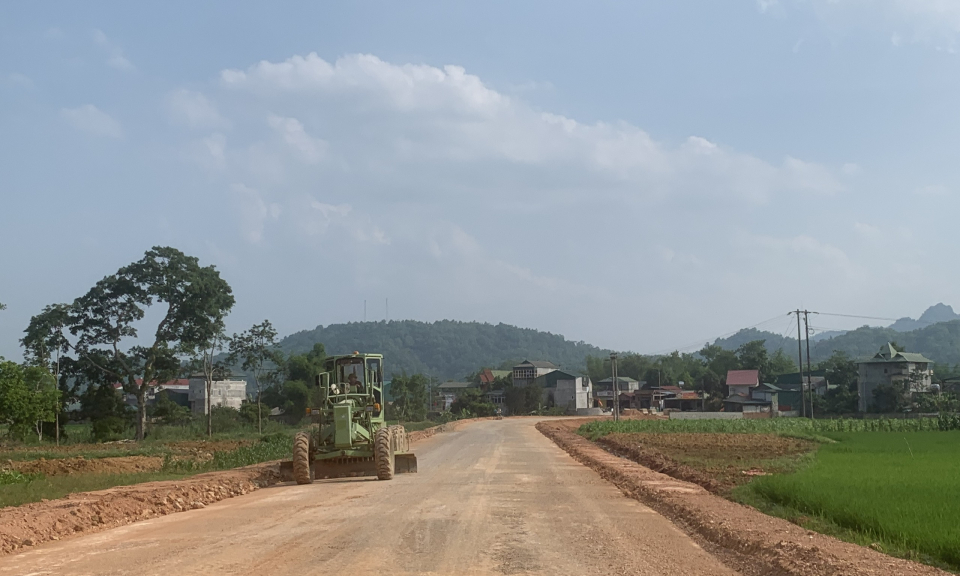Dự án đường tránh thị trấn Nước Hai (Hòa An) phấn đấu đưa vào sử dụng cuối năm 2025