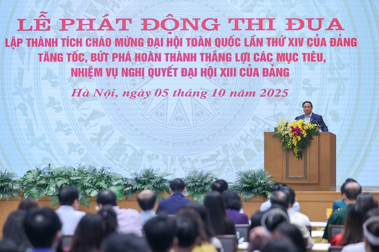 Thủ tướng phát động đợt thi đua cao điểm...